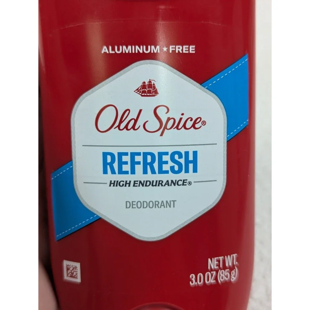 Old Spice - Deodorant - High Endurance Aluminum Free - Refresh Scent - 3 Pack